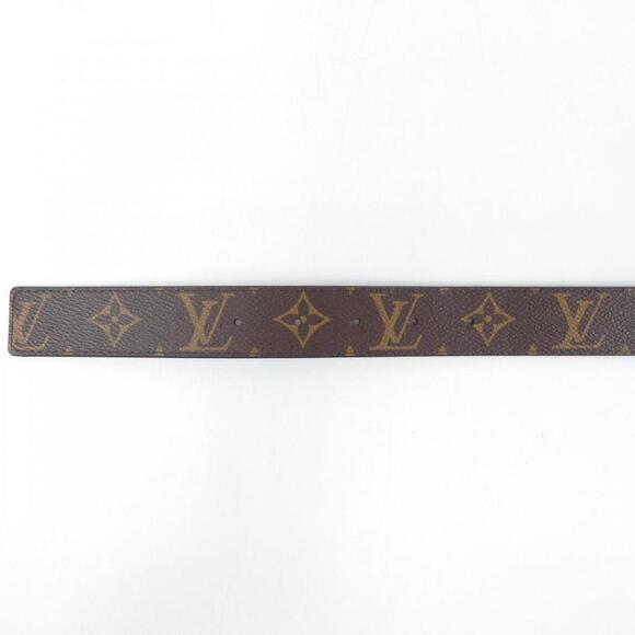 LOUIS VUITTON Black/Brown Standard Belt 27.16'' 30.11'' - Picture 4 of 4